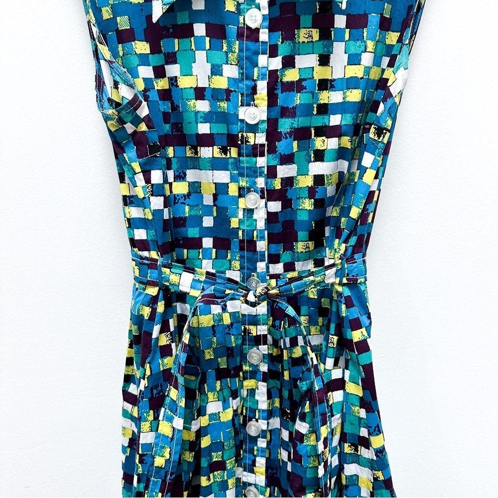 Tracy Reese Poplin Midi Shirtdress - Picture 6 of 10